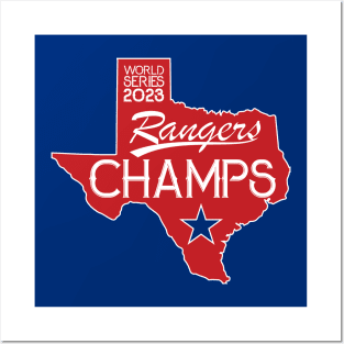 Texas - World Series Champions Posters and Art